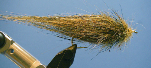 Bullhead-Sculpin-3-4 Step Four. Wind the materials to form the finished fly.