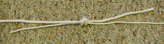 Surgeons-knot-4 Step Four: Draw the knot tight.